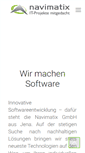 Mobile Screenshot of navimatix.de